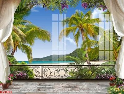 File in trần File gốc in tranh tổng hợp K2001 (file gốc) hoa văn 3D