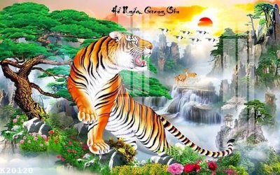 File gốc File gốc in tranh tổng hợp K20120 (in 3D) cho trang trí