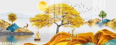 File gốc File gốc in tranh tổng hợp K20594 (ảnh chi tiết) để in trần