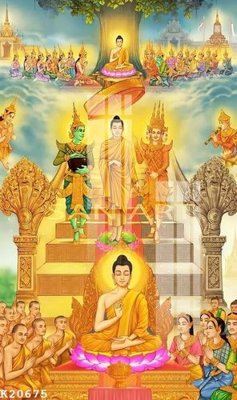 Download file gốc File gốc in tranh tổng hợp K20675 (in lụa) cao cấp