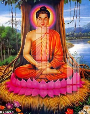 File in trần File gốc in tranh tổng hợp K20676 (bản gốc) hoa văn