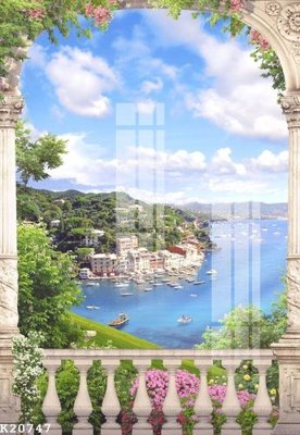 File gốc File gốc in tranh tổng hợp K20747 (trang trí) cho phòng khách