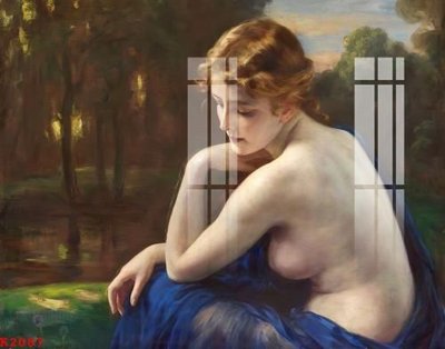 File gốc File gốc in tranh tổng hợp K2087 (phong cách) tối giản