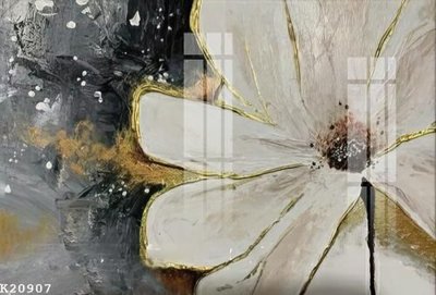 Ảnh gốc File gốc in tranh tổng hợp K20907 (nét căng) in mica