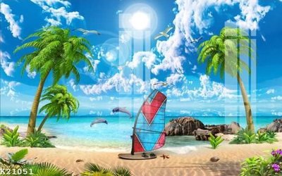 Tải file File gốc in tranh tổng hợp K21051 (ảnh gốc) file AI/EPS