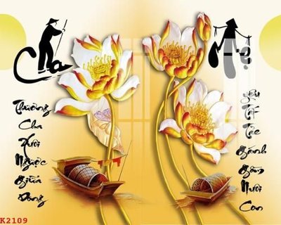 File gốc File gốc in tranh tổng hợp K2109 (in tráng gương) nghệ thuật