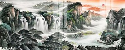 File tranh File gốc in tranh tổng hợp K21349 (bản gốc) treo quán cafe