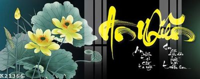 Download file gốc File gốc in tranh tổng hợp K21366 (in lụa) cao cấp