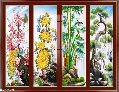 File in ấn File gốc in tranh tổng hợp K21379 (bản gốc) chất lượng cao