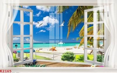 File in trần File gốc in tranh tổng hợp K2165 (bản gốc) 5D