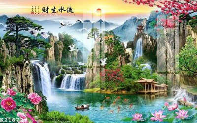 Tải file File gốc in tranh tổng hợp K21672 (PSD) cho in tranh kính