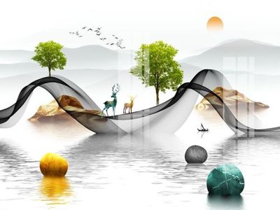 File gốc File gốc in tranh tổng hợp K21674 (PNG) trong suốt (transparent)