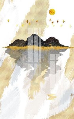 File in trần File gốc in tranh tổng hợp K21979 (bản gốc 3D) sống động