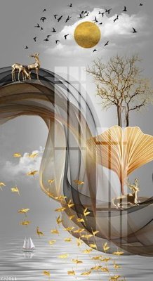 File gốc File gốc in tranh tổng hợp K22064 (bản quyền) cho in ấn