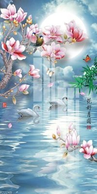 Tải file File gốc in tranh tổng hợp K22240 (ảnh gốc) in tráng gương