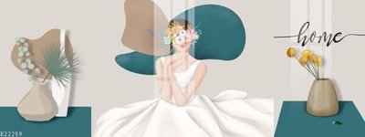 File tranh File gốc in tranh tổng hợp K22259 (gốc) in film