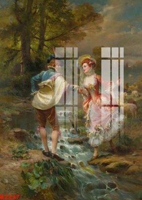 File PSD File gốc in tranh tổng hợp K2227 (bản gốc) đã tách nền