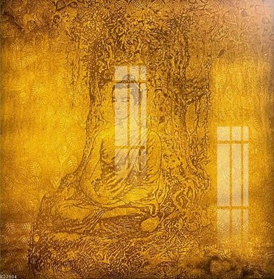 Download file gốc File gốc in tranh tổng hợp K22804 (in lụa) cao cấp