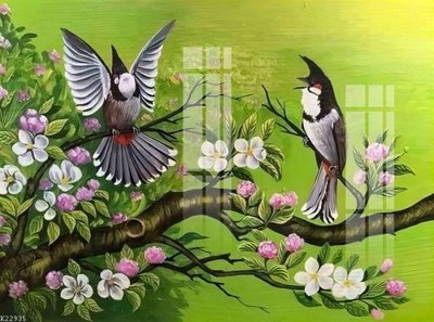 File tranh ảnh gốc File gốc in tranh tổng hợp K22935 dùng cho in khổ lớn