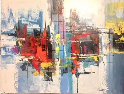 File gốc File gốc in tranh tổng hợp K22997 (in tráng gương) hiện đại