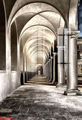 File gốc File gốc in tranh tổng hợp K2300 (in lụa) hoa văn cổ điển