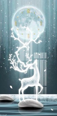 File gốc File gốc in tranh tổng hợp K23147 (in lụa) chi tiết cao