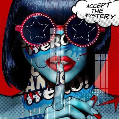 File gốc File gốc in tranh tổng hợp K23208 (in tráng gương) hiện đại