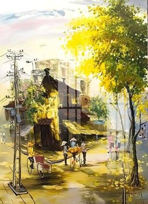 File PSD File gốc in tranh tổng hợp K23524 (chất lượng in ấn)