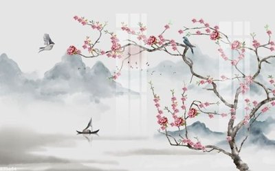 Download file File gốc in tranh tổng hợp K23654 (gốc) in mica cao cấp