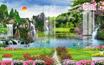 Download file gốc File gốc in tranh tổng hợp K2374 (độ nét cao)