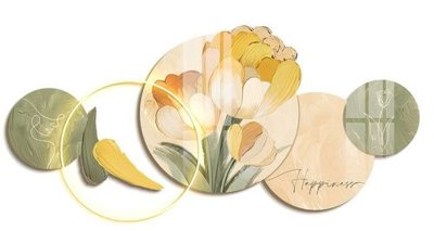 File gốc File gốc in tranh tổng hợp K23813 (cho in UV) siêu nét