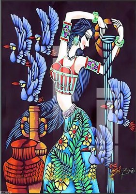 File gốc File gốc in tranh tổng hợp K23820 (in tráng gương) nghệ thuật