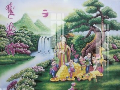 File tranh File gốc in tranh tổng hợp K23930 (bản gốc) treo phòng ăn