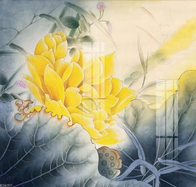 File gốc File gốc in tranh tổng hợp K24257 (in lụa) chi tiết cao