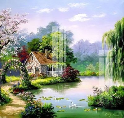 File tranh File gốc in tranh tổng hợp K24313 (gốc) chủ đề thiên nhiên