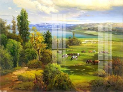 File gốc File gốc in tranh tổng hợp K24321 (PSD/TIFF) độ phân giải cao