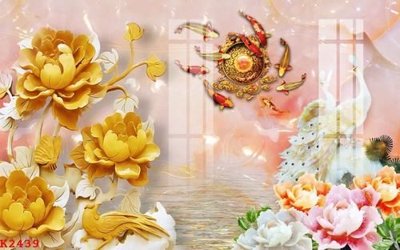 Hình ảnh file gốc File gốc in tranh tổng hợp K2439 cho in UV