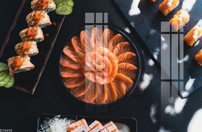 File tranh File gốc in tranh tổng hợp K24408 (bản gốc) in lụa dán tường