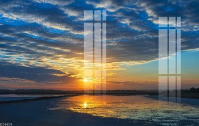 File gốc File gốc in tranh tổng hợp K24419 (phong cách) tối giản