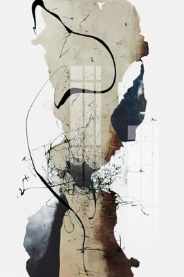 File tranh File gốc in tranh tổng hợp K24468 (gốc) chủ đề trừu tượng