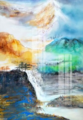 File tranh File gốc in tranh tổng hợp K24564 (ảnh gốc) cho in ấn kỹ thuật số