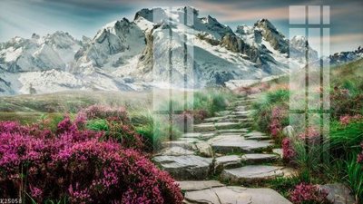 File gốc in ấn File gốc in tranh tổng hợp K25058 độ phân giải cao