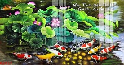 File in trần File gốc in tranh tổng hợp K2517 (bản gốc 3D) sống động