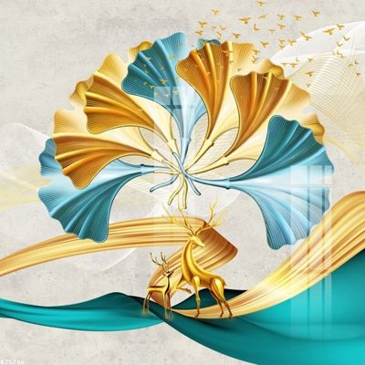 File tranh in mica File gốc in tranh tổng hợp K25206 (độ phân giải cao)