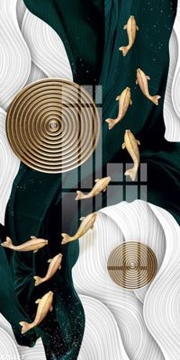 File ảnh File gốc in tranh tổng hợp K25227 (gốc) cho trang trí nhà hàng