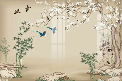 Hình ảnh file gốc in lụa File gốc in tranh tổng hợp K25248