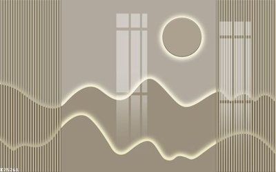 File gốc File gốc in tranh tổng hợp K25261 (in mica) trang trí