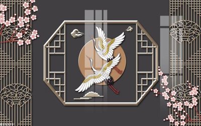 File in trần File gốc in tranh tổng hợp K25321 (bản gốc) bầu trời