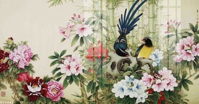 File in ấn File gốc in tranh tổng hợp K25441 (bản gốc) chất lượng cao