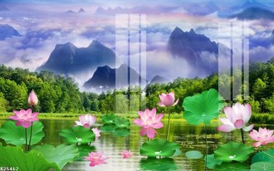 File tranh gốc File gốc in tranh tổng hợp K25462 (bản đẹp) độc quyền